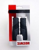 Simson Full Grip Griffe - 92 mm - Schwarz -Gray