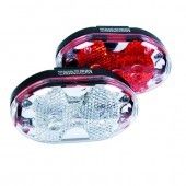 Éclairage Set Battery LED Black Red