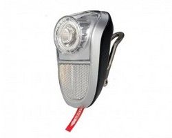 Simson Front Fork Headlight LED Black inkl.