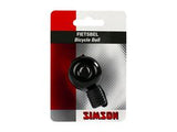 Simson Bicycle Bell Mini 32mm, Flex Band Attachment Black