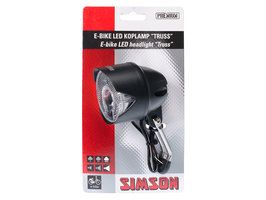 Simson Front Fork Headlight Truss E-cykel svart på kort