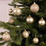 Decoris Weihnachtskugeln Mix Kunststoffperle 30 Stück