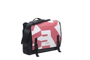 New bag looxs postino office bisonyl red white