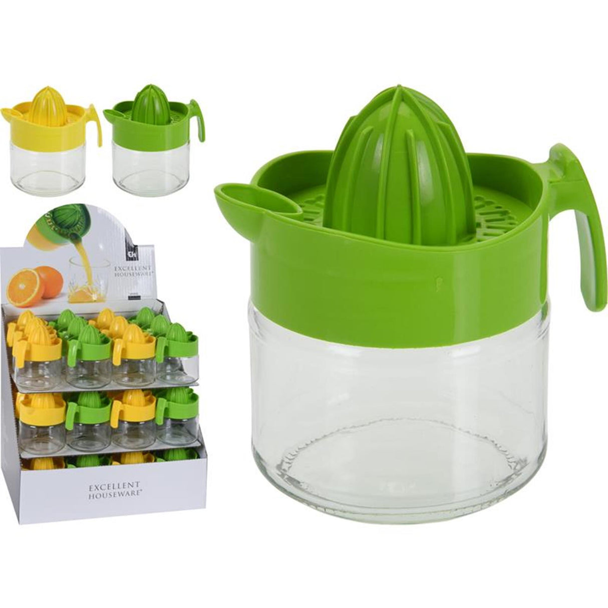 Excellent houseware citrus juicer, plastic jug