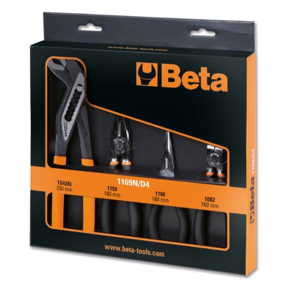 Beta 1169N D4 4-piece tang set for universal use