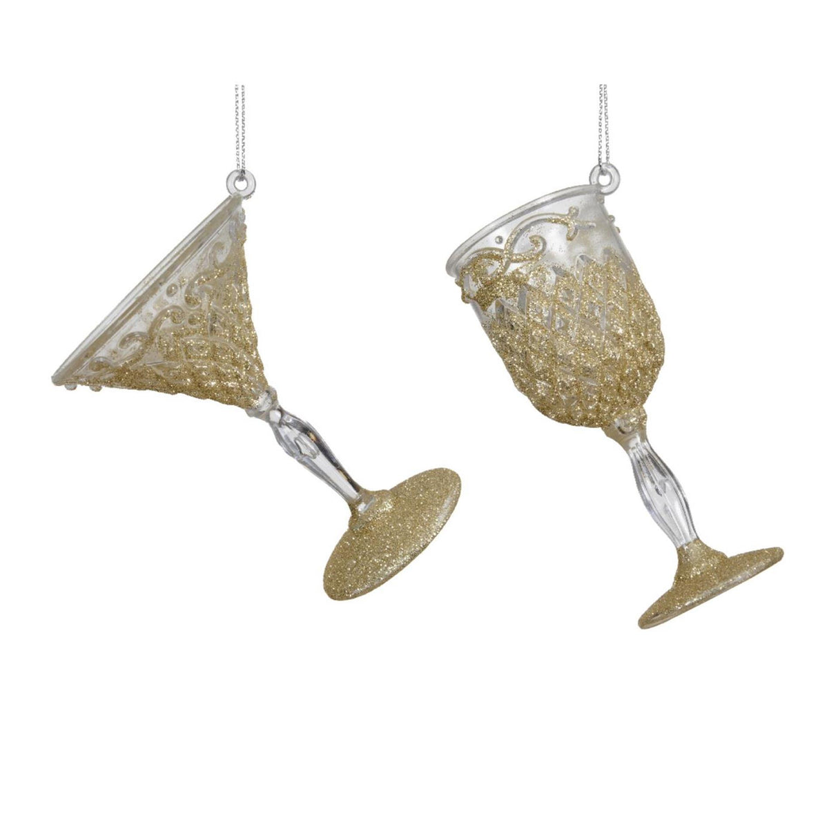 Decoris pendant cocktail wine glass 4.3x10x3.8cm