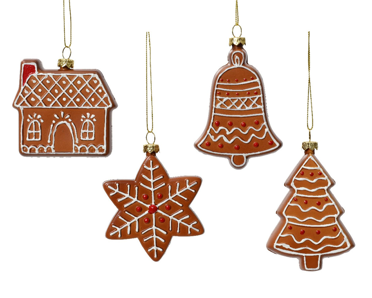 Decoris Christmas pendant plastic gingerbread house