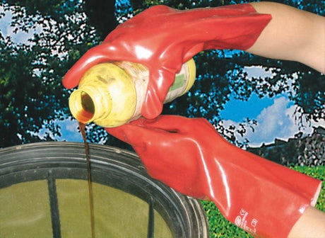 Keron products glove PVC red 35cm