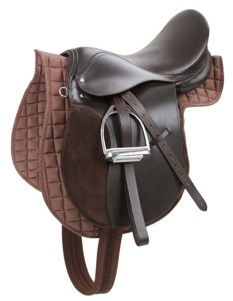 Products saddle starter set haflinger 17 5 brown