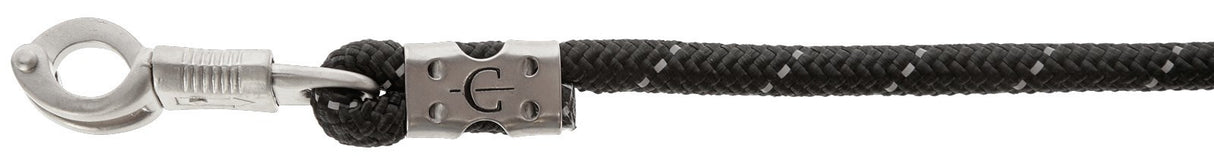 Lead rope reflective blacksilver panic hook