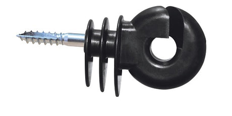 Ako products eye insulator easy drill short support black bucket 90 pcs