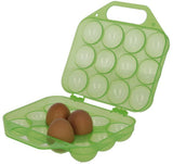 Kerbl plastic egg holder for 12 eggs, green