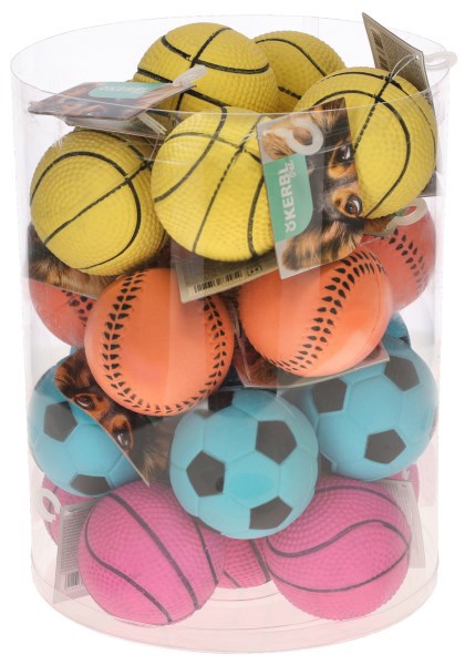 Neon ball 6 cm assorted | 24 pieces