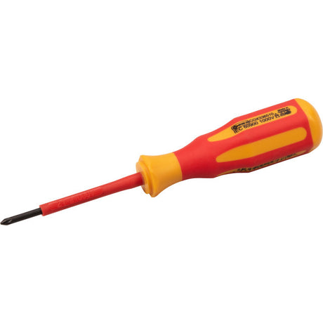 Connex screwdriver cross pz2 100mm insulated 1kv