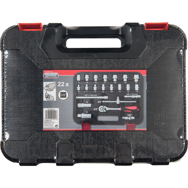 Connex Socket Wrench Set Profi 38 22 Stécker