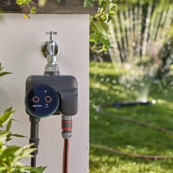 Gardena smart Dual Water Control Irrigation Computer (grey turquoise, 19034-20)