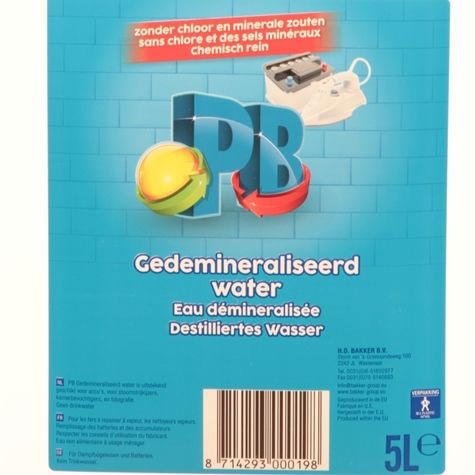 Produkter demineraliséiert Waasser 5 Liter