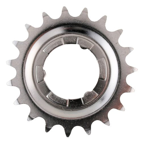 Mol inmheánach Shimano sprocket 18t - airgead