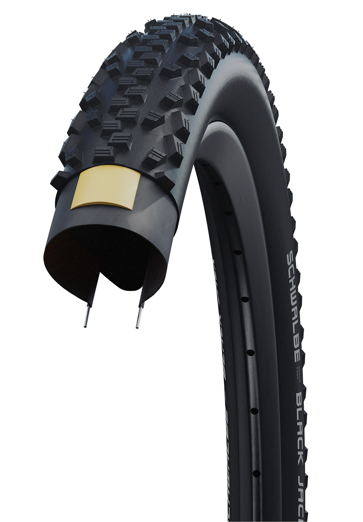 Schwalbe Tire Black Jacket 24 x 2.10 (54-507)