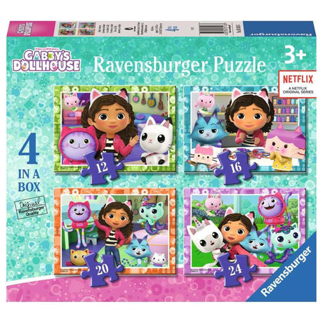 Ravensburger gabbys dockhus pussel 4i1