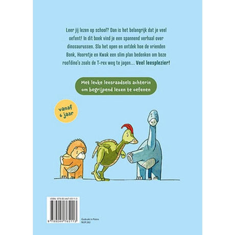 Deltas meng éischt Dinosaurier liesen Buch