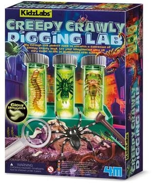 Dam 4 m creepy crawly digging lab discovery set