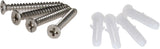 Wall holder for disposable gloves, 3 parts
