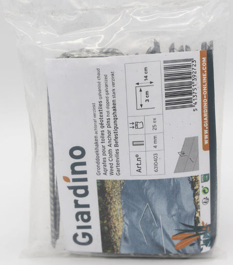 Producten antiworteldoekpennen gronddoekpennen 25st b3cm l14cm