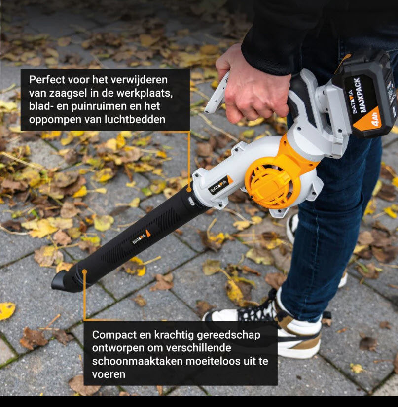 Batavia maxxpack 18v battery multi leaf blower body