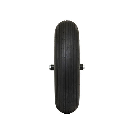 Producten wiel 4 00x8 2ply band kunststof velg zwart as 13cm mm