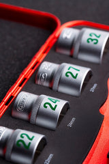 Connex Professional Socket Wrench Set 12-24 Piece