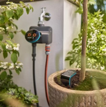 Gardena smart Dual Water Control Irrigation Computer (grey turquoise, 19034-20)