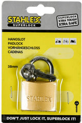 Producten hangslot superlock 38mm plus3sleutels