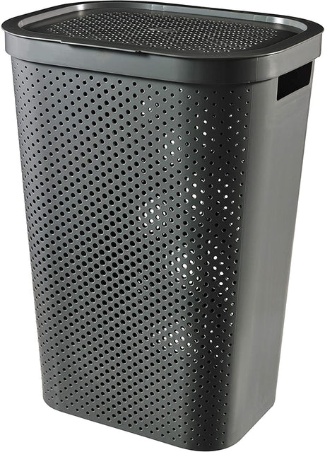 Curver Infinity Wäschkëscht 60l Anthrazit