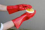 Keron products glove PVC red 35cm
