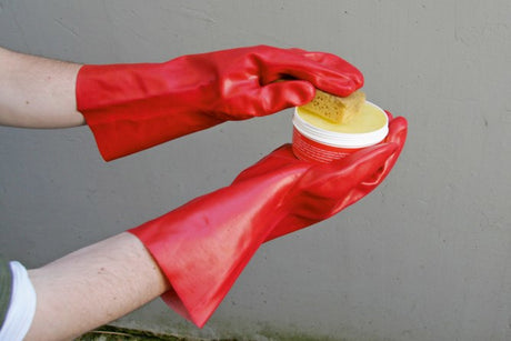 Keron products glove PVC red 35cm
