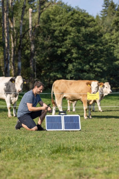 Ako products sun power s2400 electric fence energizer smart plus solar panel