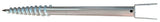 Ako ground anchor for 8 25watt solar panels