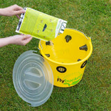 Fly attractant for fly bucket flybucket