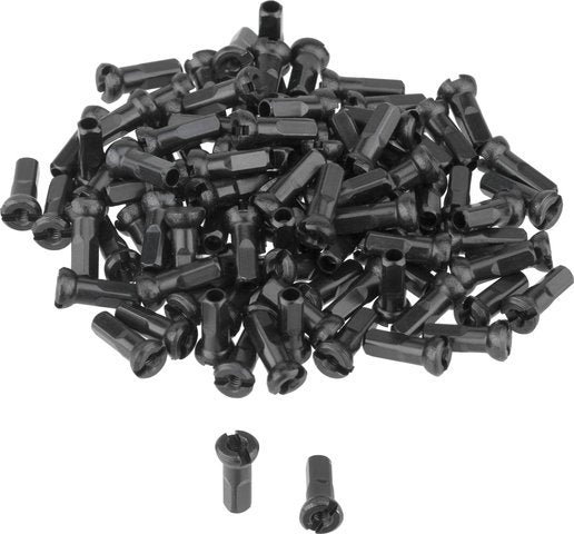 Sapim Polyax aluminum nipples - 100-pack