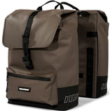 Urbanproof double cargo bag up recycle 38l brown