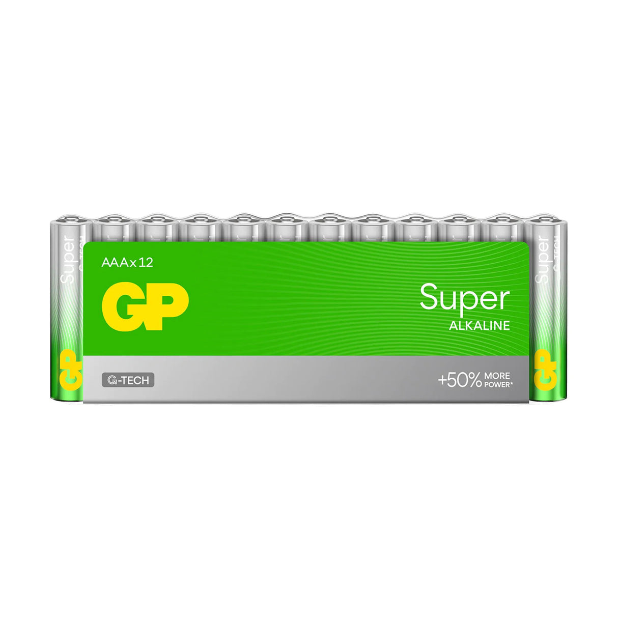 GP Super Alkaline AAA -Batterien 12 PS