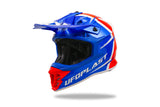 Ufo plast motocross helmet intrepid helmet interpid m blue red