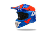 Ufo plast motocross helmet intrepid helmet interpid s blue orange