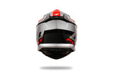 Ufo plast motocross helmet intrepid helmet interpid m gray