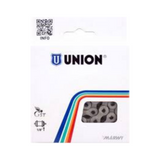 Union Anti Roes Fietsketting 1 2x1 8 112 schakels Titanium Grijs