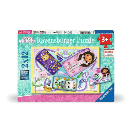 Ravensburger puslespill Gabbys dukkehus 2x12 biter