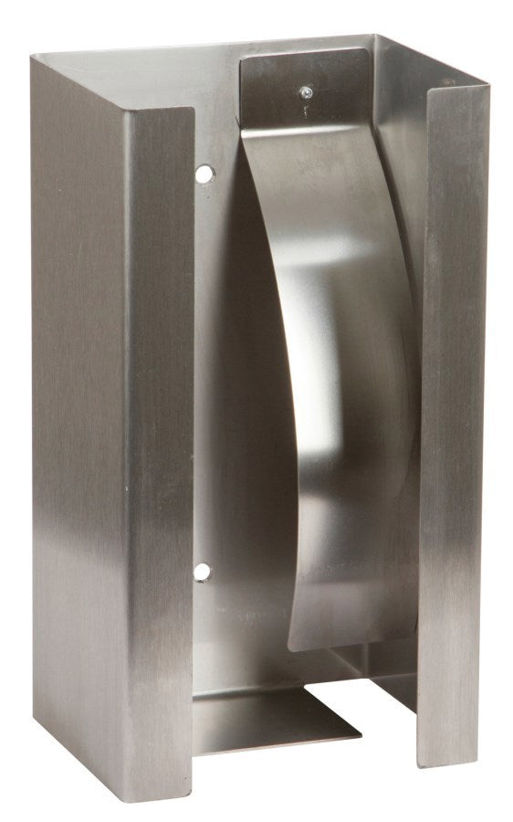 Wall holder for disposable gloves
