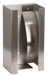 Wall holder for disposable gloves