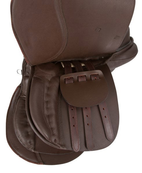 Products saddle starter set haflinger 17 5 brown